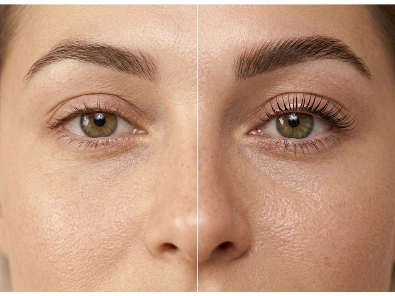 wimpernlifting lash lifting brauen laminierung augsburg vorher nachher